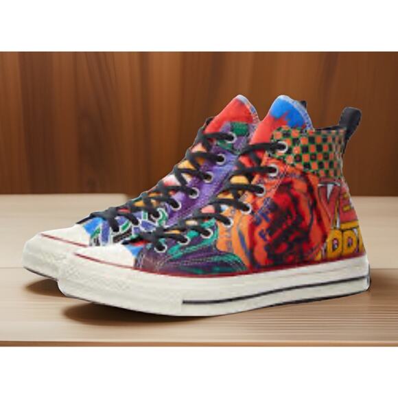 Converse Chuck 70 High Joe Freshgoods JFG Graphic Collage Shoes Mens 14 NEW